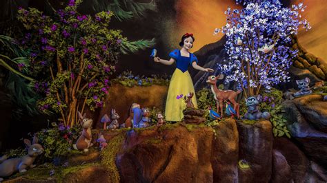 Snow white and the magic of the mythical dwarves